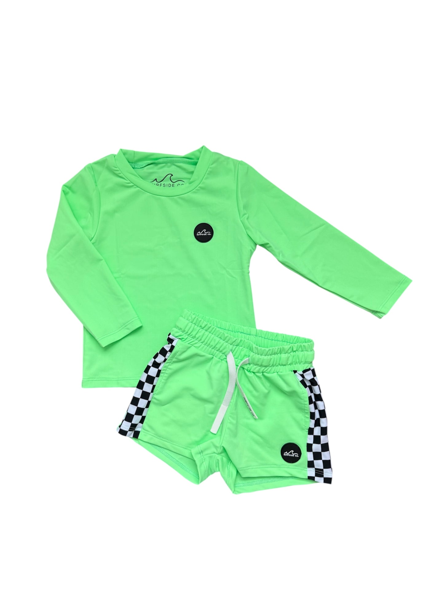 NEW! Neon Lime Green Rash Guard