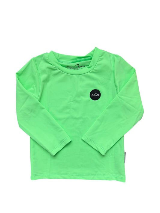 NEW! Neon Lime Green Rash Guard