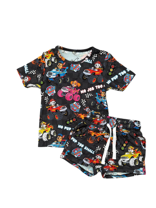 NEW! Paw Patrol Monster Trucks Bamboo Lounge Set
