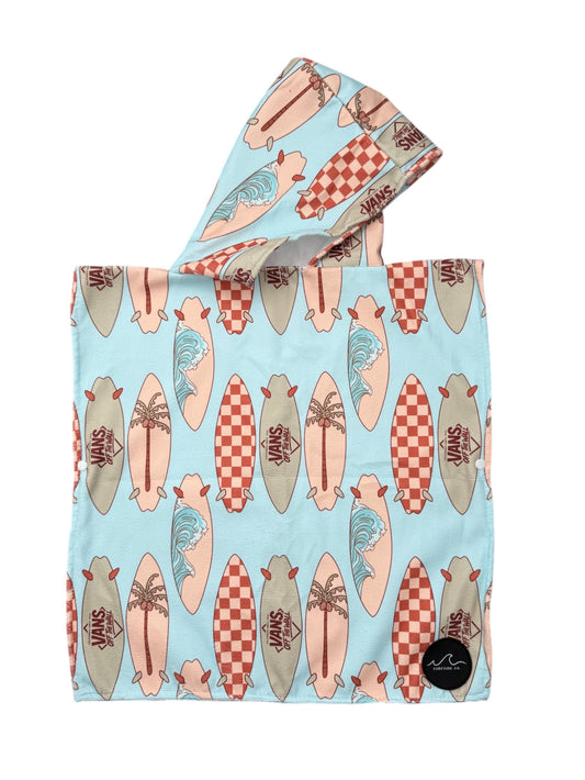 NEW! VANS Surfboard Hood Towel