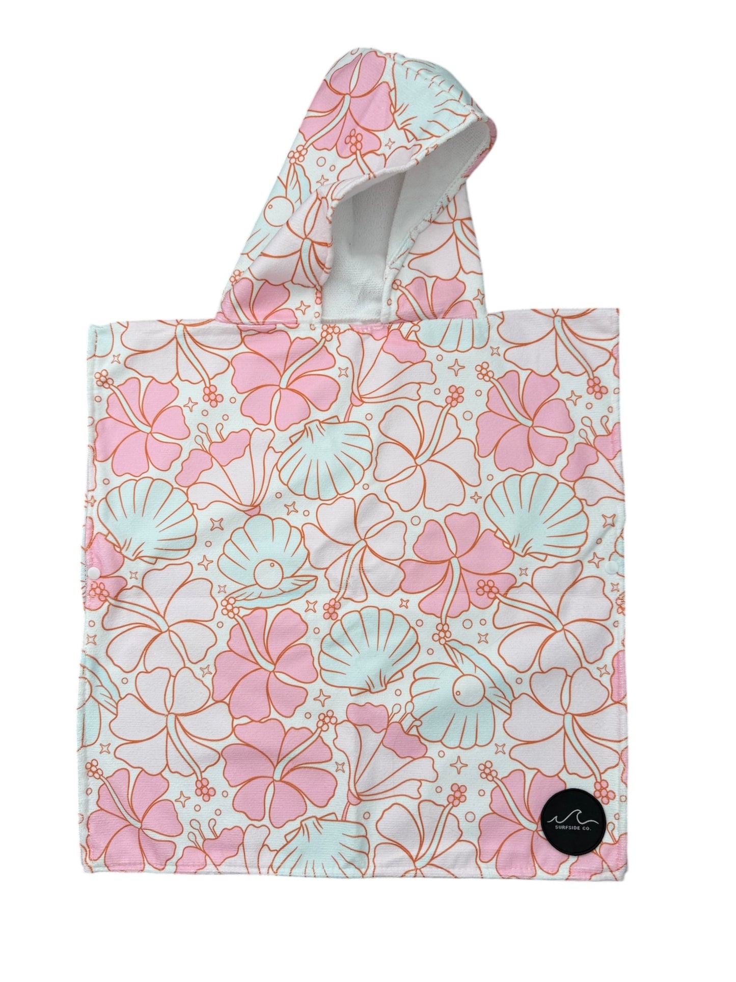 NEW! Mermaid Floral Hood Towel
