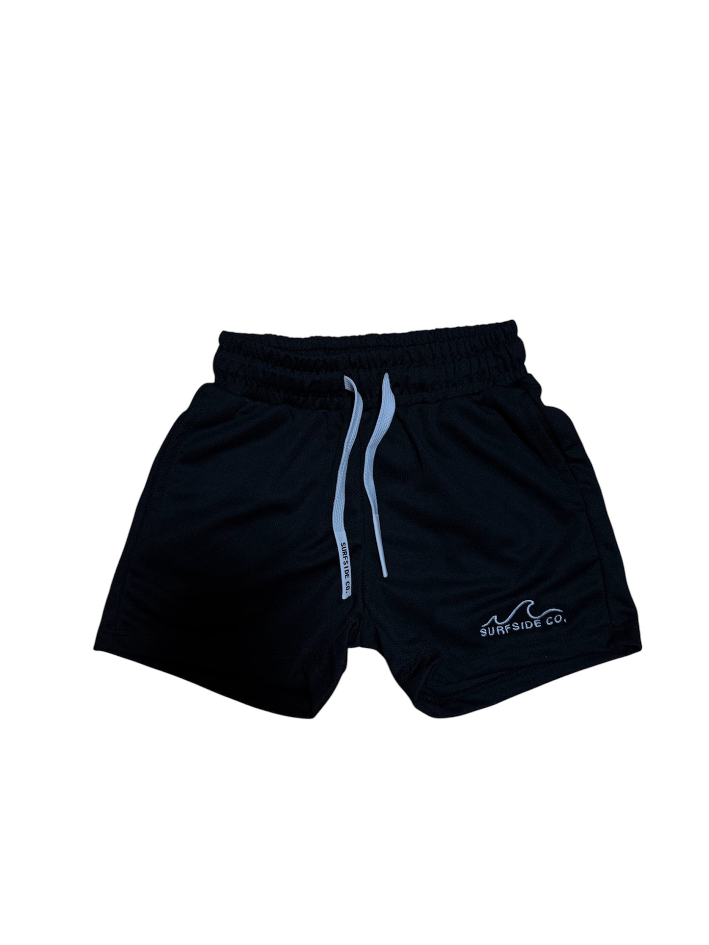 New! Black Orange Checkered  Athletic Shorts
