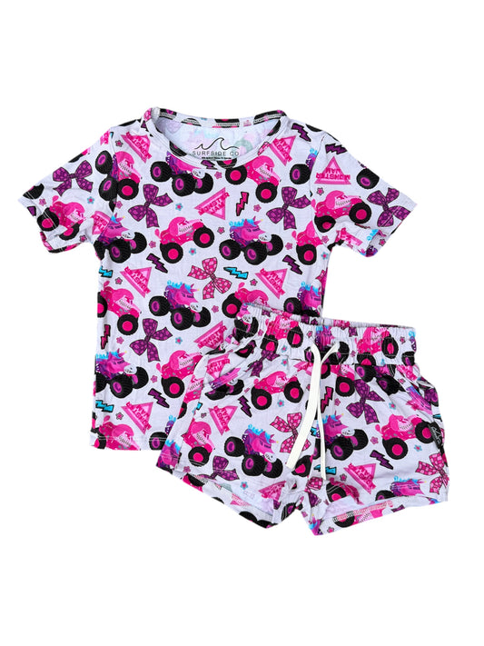 NEW! Girly Monster Jam Bamboo Lounge Set