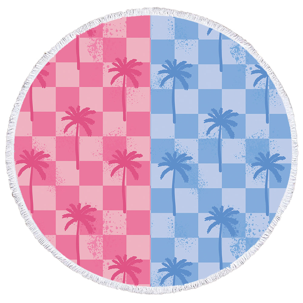 NEW!  Two Tone Palm Beach Mat