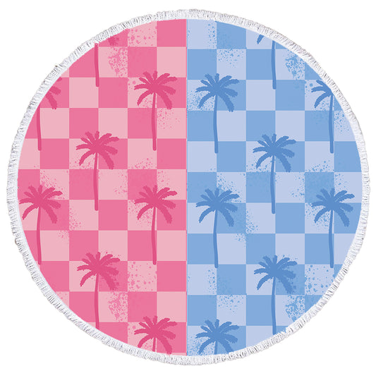 NEW!  Two Tone Palm Beach Mat