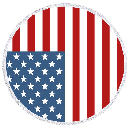 NEW! USA Flag Beach Mat