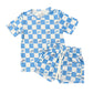 NEW! Baby Blue Sneaker Bamboo Lounge Set