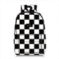 NEW! B/W Checks Backpack